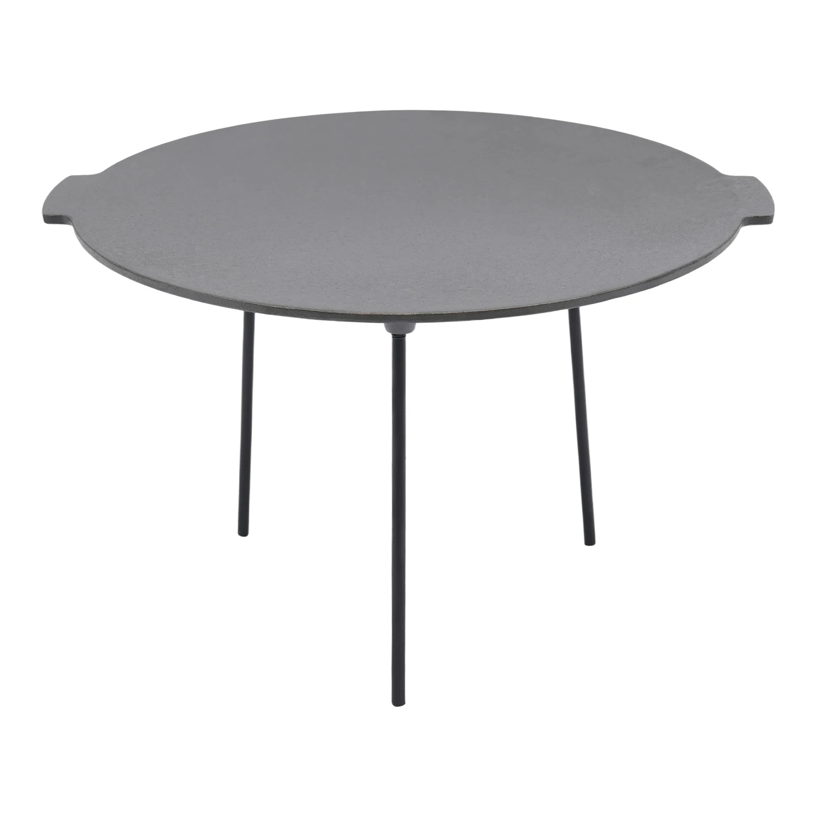 Grill Griddle, Cast Iron Grill Griddle with Handles, Portable Grill Pan with 3 Removable Legs