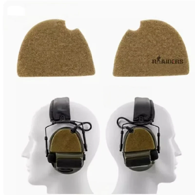 Sound Insulation Tactical Earphones Impact/MSA/C3 Self-Adhesive Stickers (1 Pair)