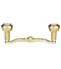 Gomexus 120mm Aluminium-Griff mit Titan-Knopf BDH-TA30 Ersatzteile für Baitcasting-Rollen Predator Power Fishing Tai Rubber – Detail 8