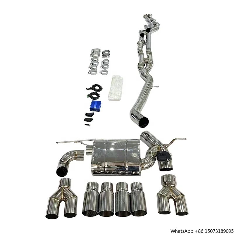 

F8X M3/M4 Valvetronic Catback Exhaust - Direct Factory Stainless Steel Performance Exhaust System with Muffler
