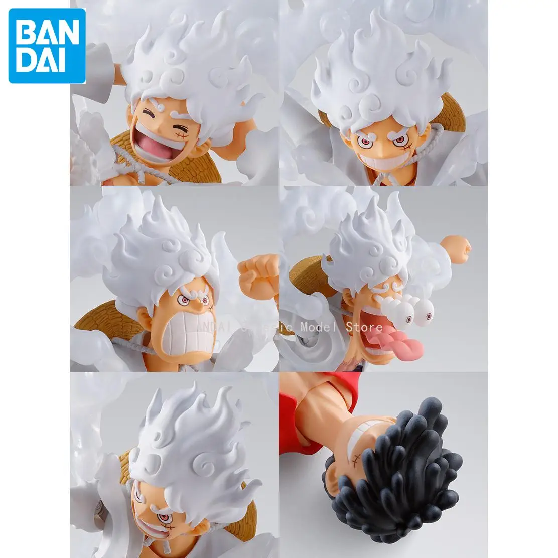 Genuíno oficial original bandai espíritos uma peça macaco d luffy figura de ação anime genuíno colecionável caixa modelo bonecas brinquedo