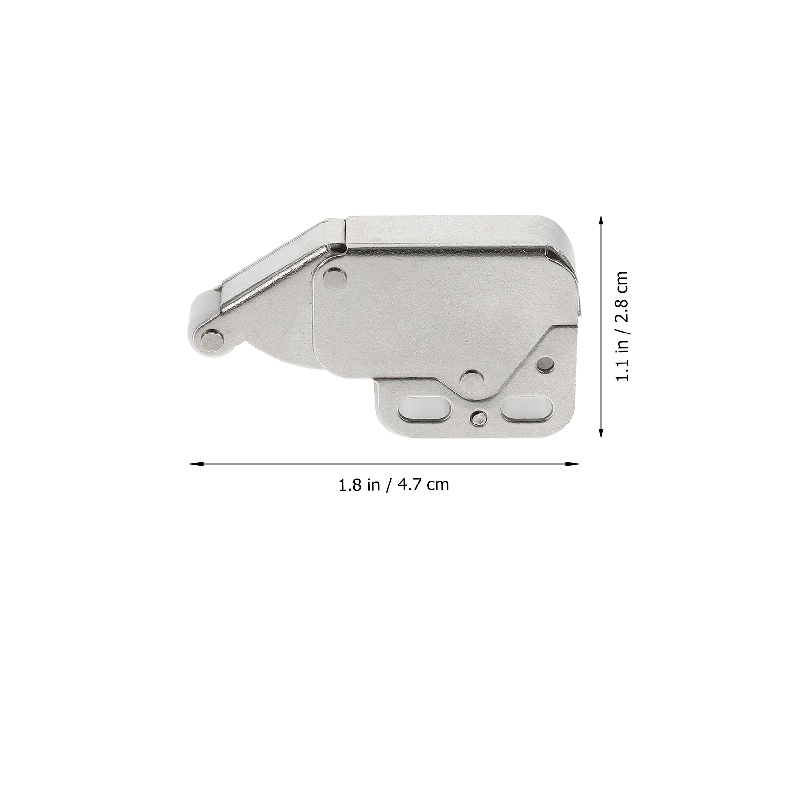 

8pcs Self-Closing Door Latch Lock Adjustable Cabinet Cupboard Bolt Replacement Hardware For Bathroom Kitchen Rv