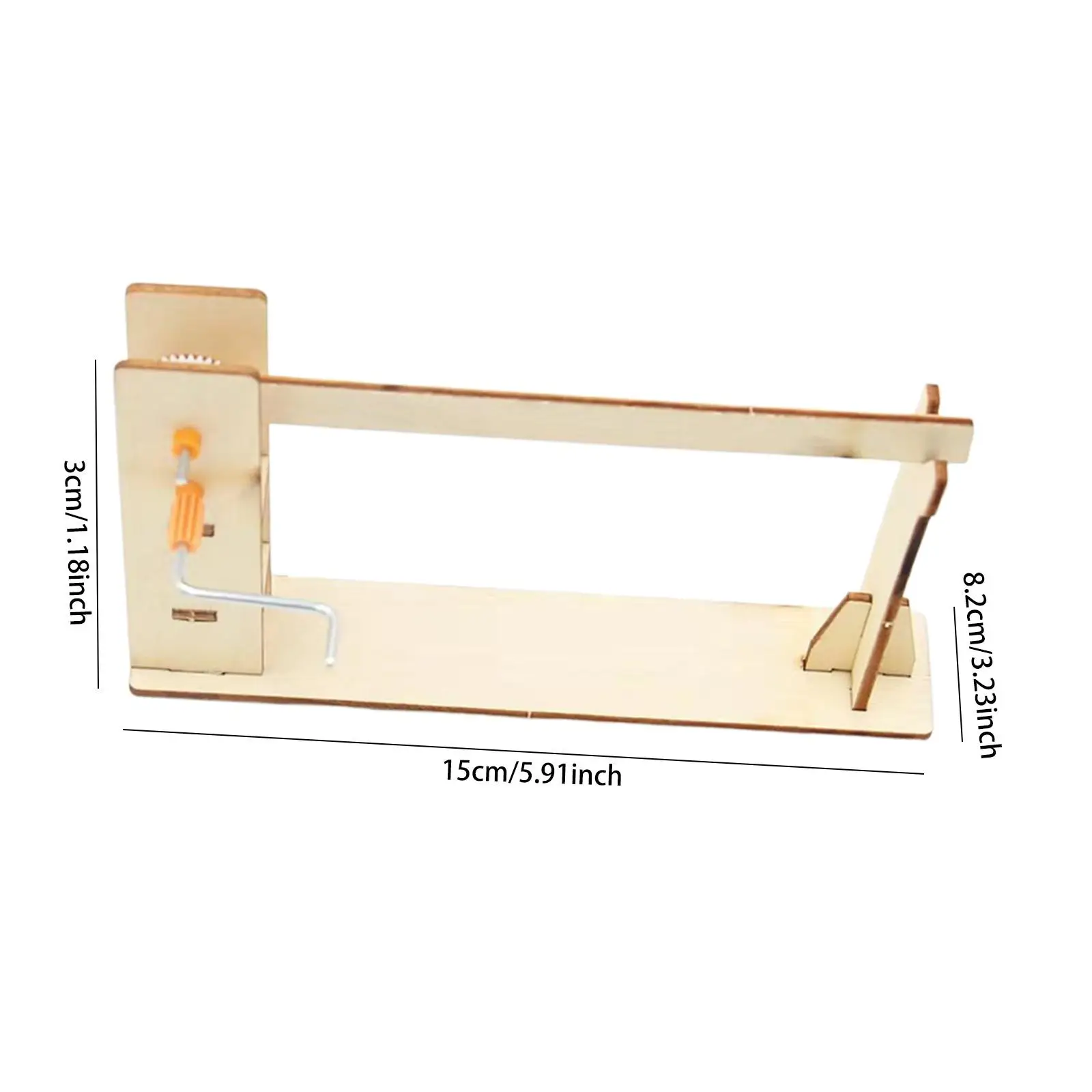 Modelo de porta de manivela para montagem de ferramentas de educação física para professores e alunos