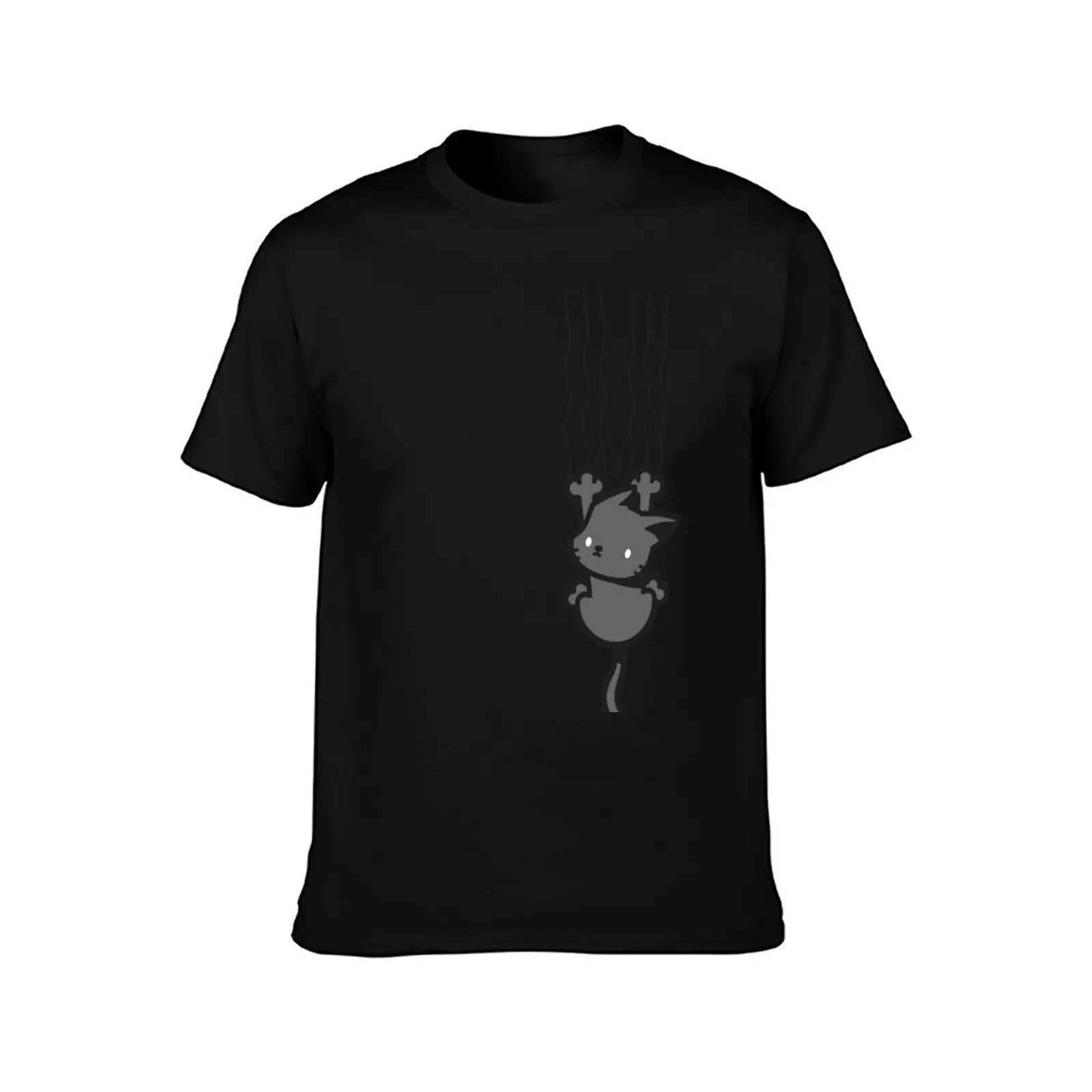 Grab the Cat... again! T-Shirt Casual Basic Street Style T-Shirt