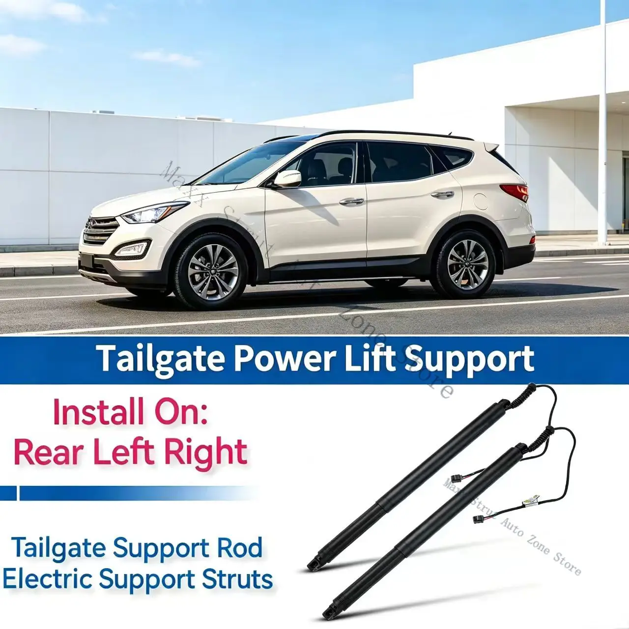 Heavy Duty Power Liftgate Strut Electric Trunk Strut for KIA Borrego Mohave 2020- OEM-Grade 818312J600 818412J600