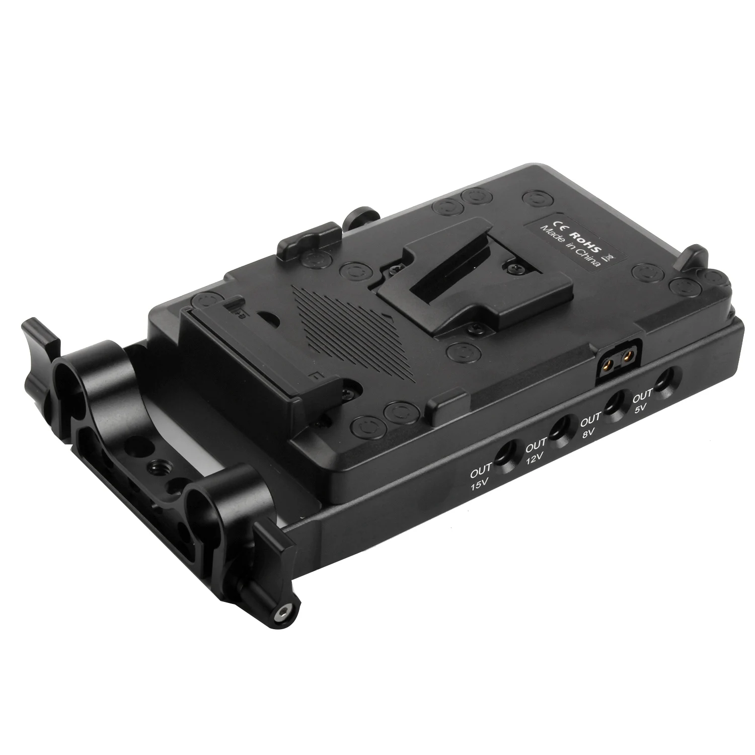 V Mount V-Lock Battery Plate Adapter for V Mount Battery Mounting for Camera, Video Light, Monitor, Audio Recorder YDH