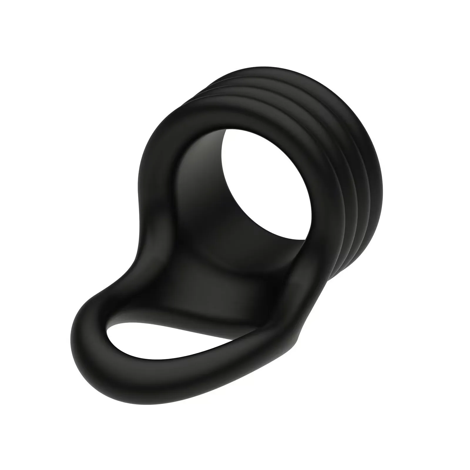 Liquid Silicone Scrotal Restraint Long Battle Ring Locking Ring Scrotal Bondage Male Locking Ring Male Delay Ring Sex Toys