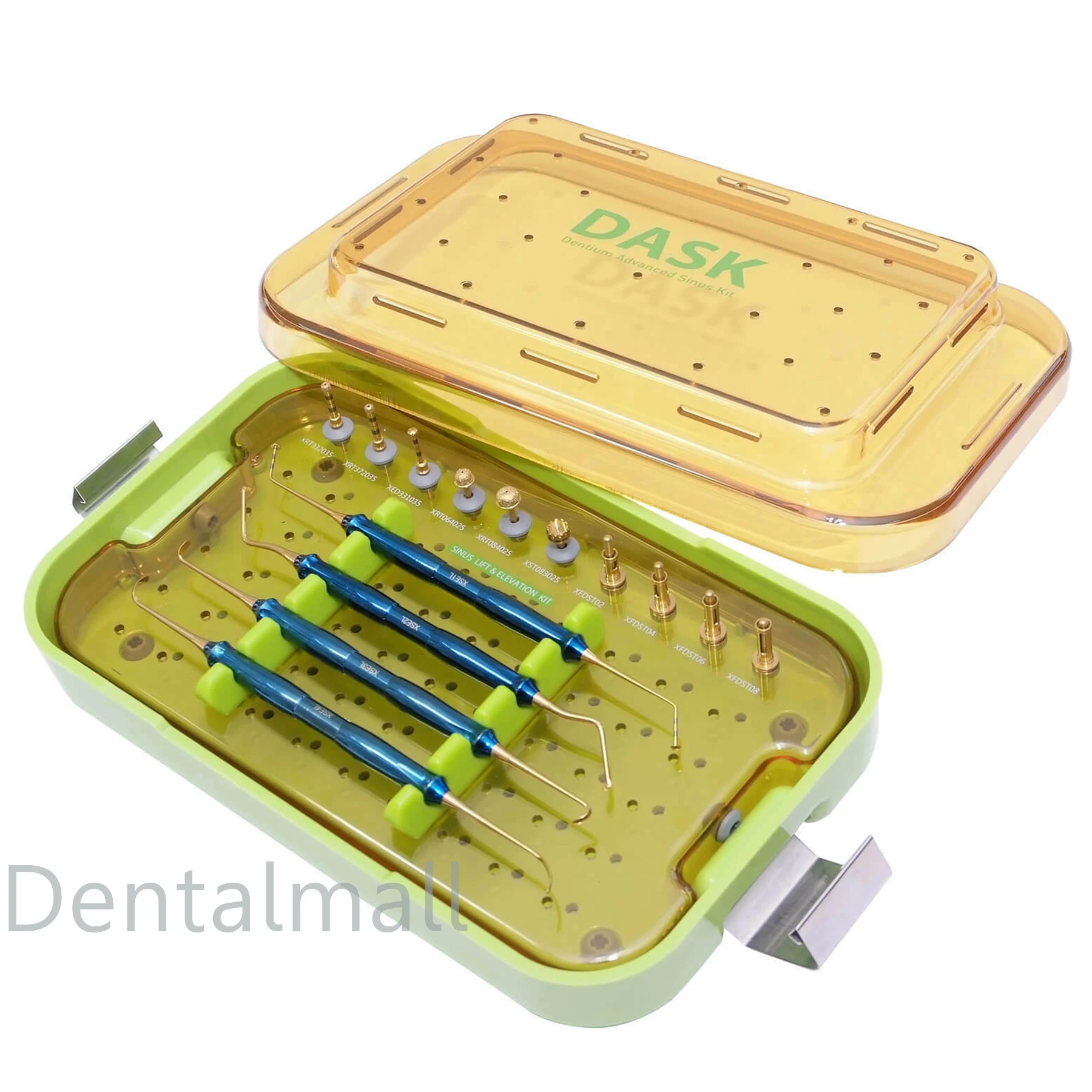 

Dental Implant Dentium Sinus Implant Elevation Drill Stopper Hand Instrument DASK Kit