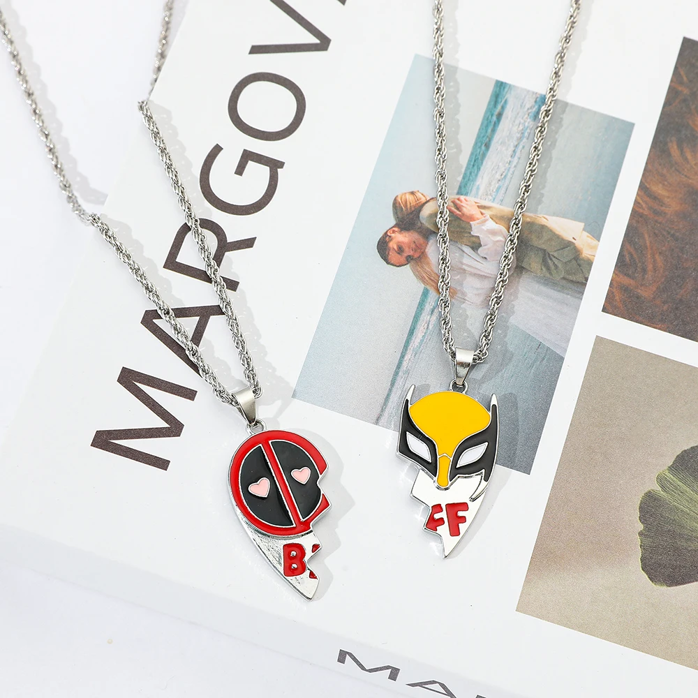 2pcs Deadpool Wolverine Heart- - Model Kit Accessories 评论和价格