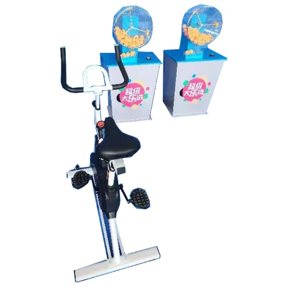 Dynamic Bike Start Lottery Machine Lottery Game Interactive Games Event Games Carnival Games Event Props