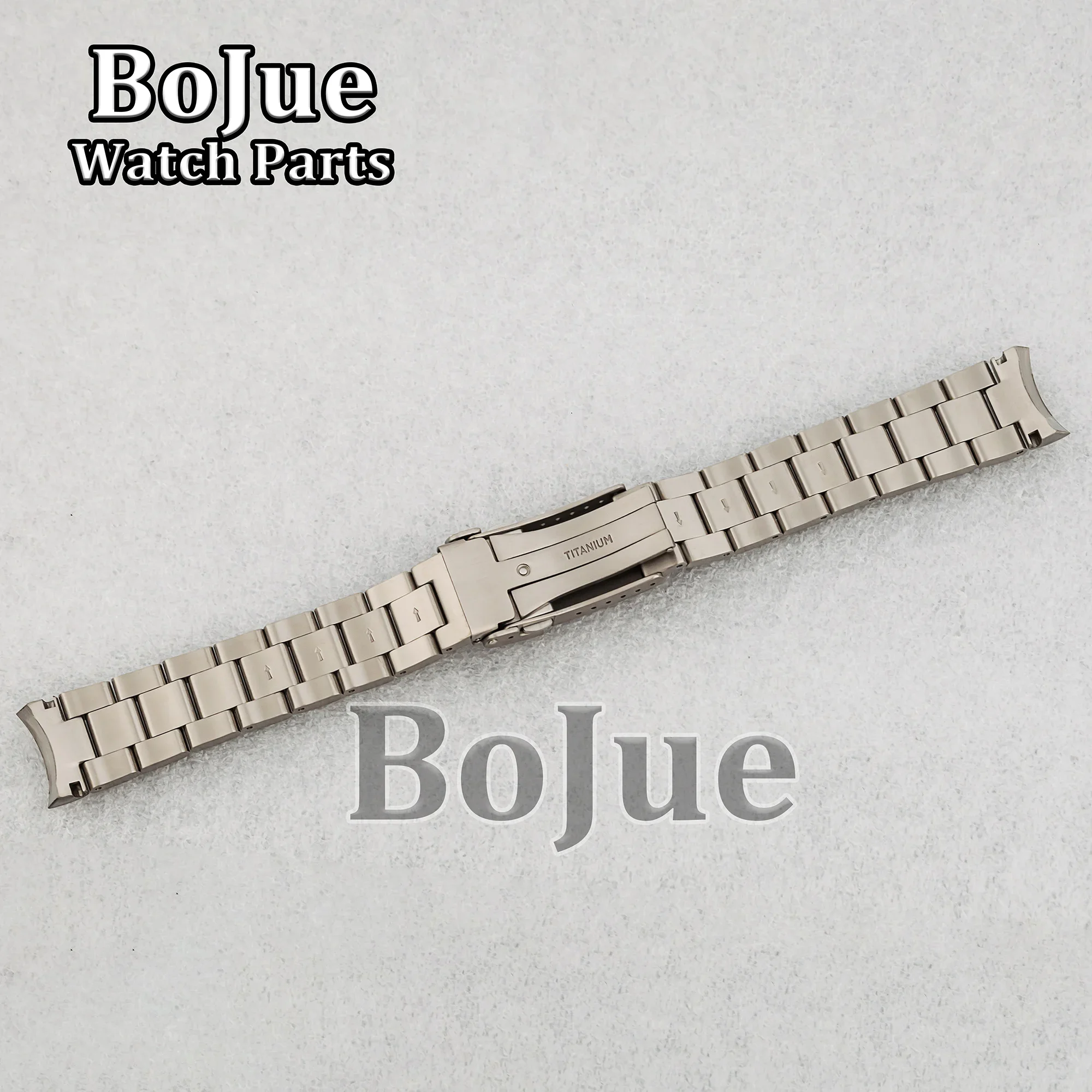 Tytanowa bransoletka do zegarka 20mm tytanowy pasek do zegarka dla SUB GMT Yacht Daytona akcesoria Mod części tytanowa opaska na nadgarstek