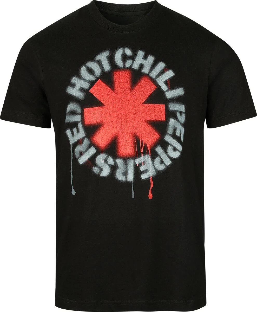 Camiseta con estampado de Asterix Red Hot Chili Peppers para hombre y mujer, camiseta gráfica Vintage de banda de Rock y Metal, ropa informal de verano 100% de algodón