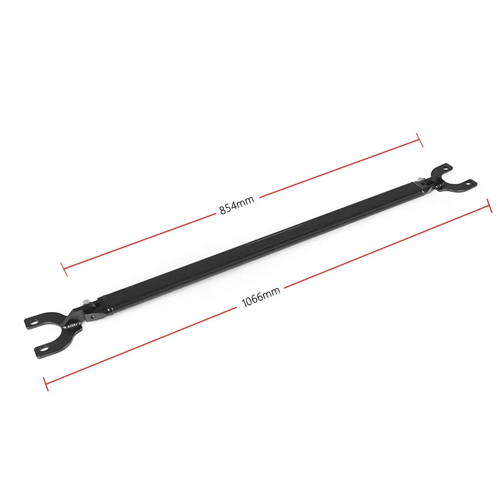 الألومنيوم الخلفي ضبط تبختر بار ل 1992-1995 هوندا سيفيك هاتشباك CX Si VX 1994-2001 أكورا إنتيجرا GS-R LS الأسود RSB-1010 #2