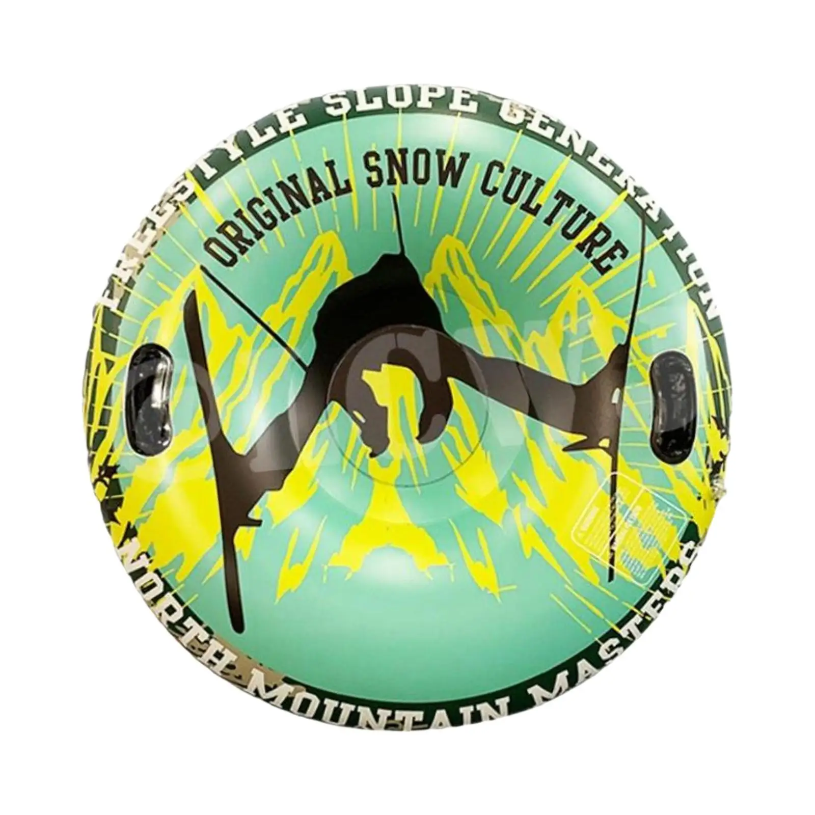 

Надувная тюбинг-ватрушка с мультяшным дизайном, морозостойкая, сверхпрочная, для катания на снегу, для активного отдыха, подарок на День рождения, Новый год