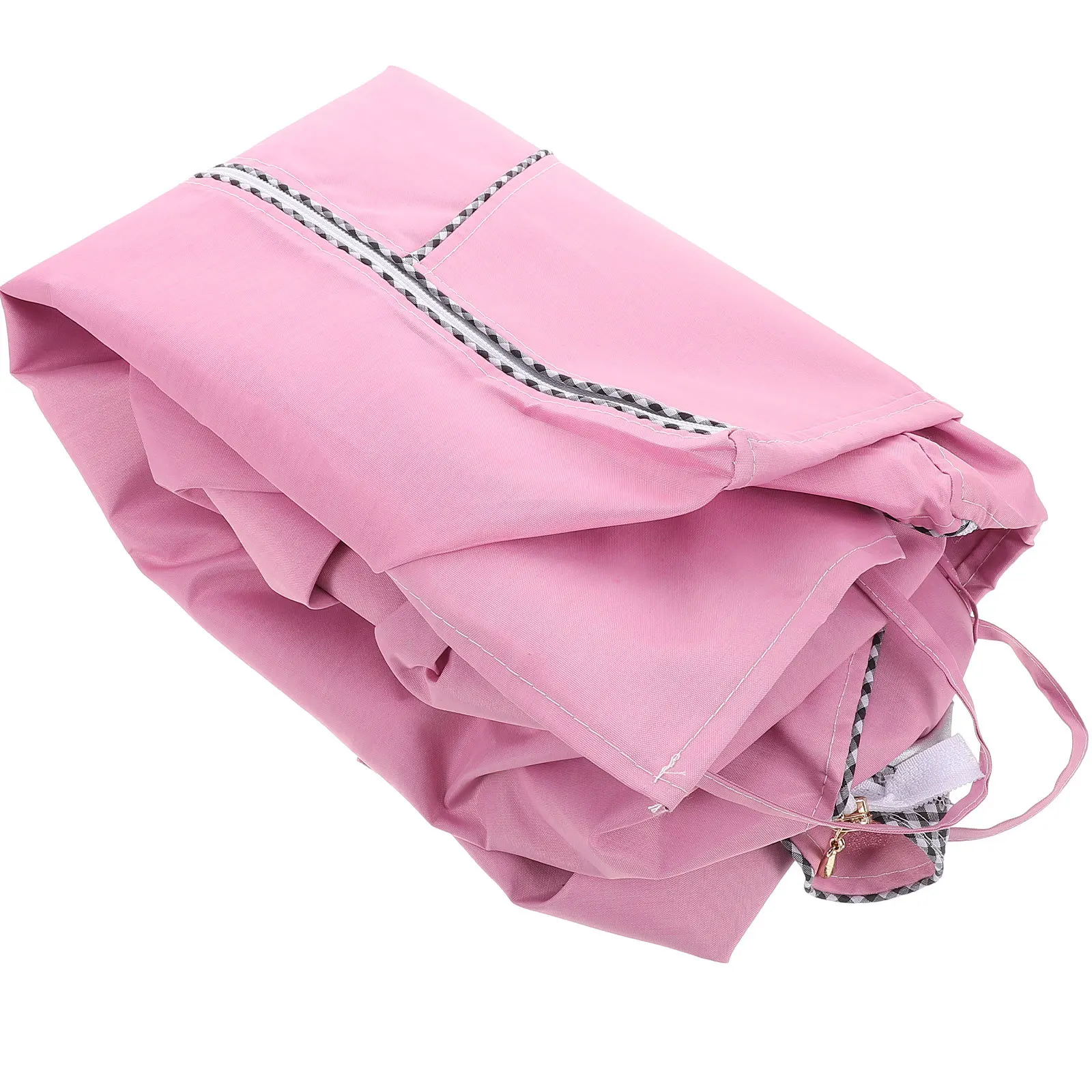 

Protective Washing Machine Cover Pink Full Drum Design Dustproof Sunproof Waterproof for Front Load Washer Dryer Protector