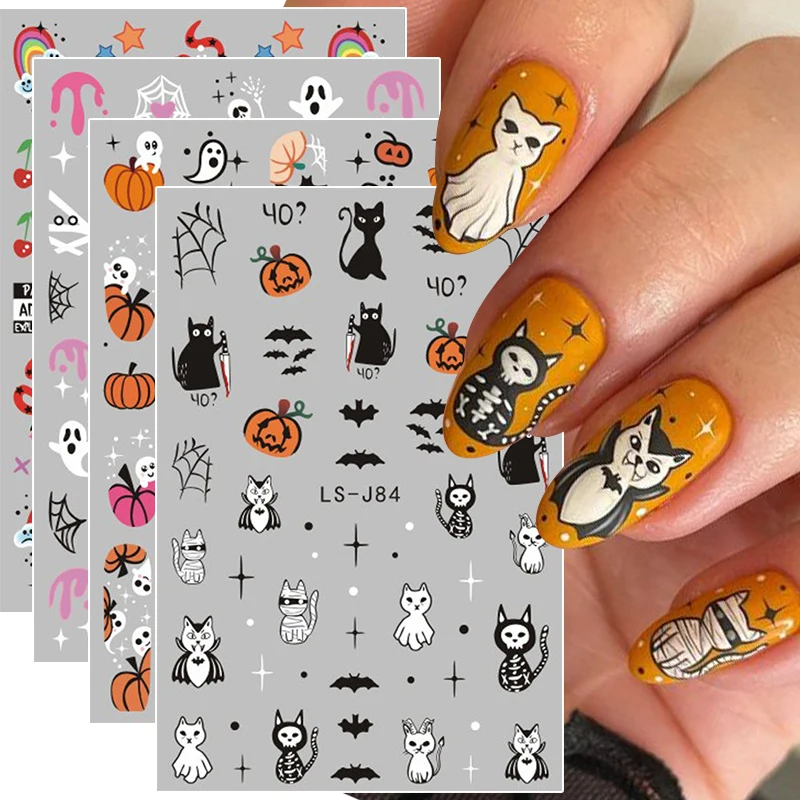4pcs Halloween Gothic 3D Nail - Nail Art Vampire review and price