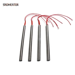 SNDHEATER 5pcs Electric Mould dry-burning Heat Pipe 201SS Cartridge Heater Resistance Element 8mmx 80-150mm 110V/220V 150W-300W