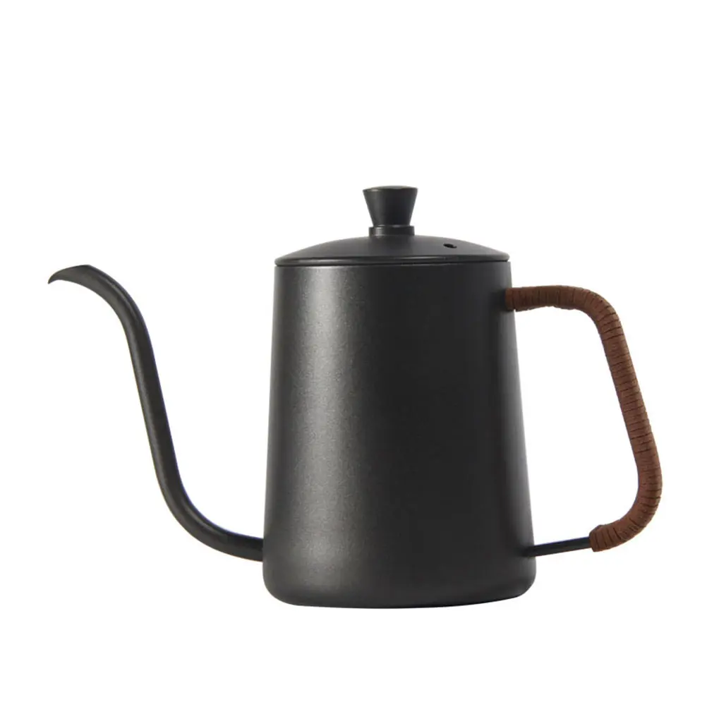 

H Pour Pot Kettle 304 Stainless Steel Water Coffee Kettle Drip Household Teapot Maker Kitchen Barware