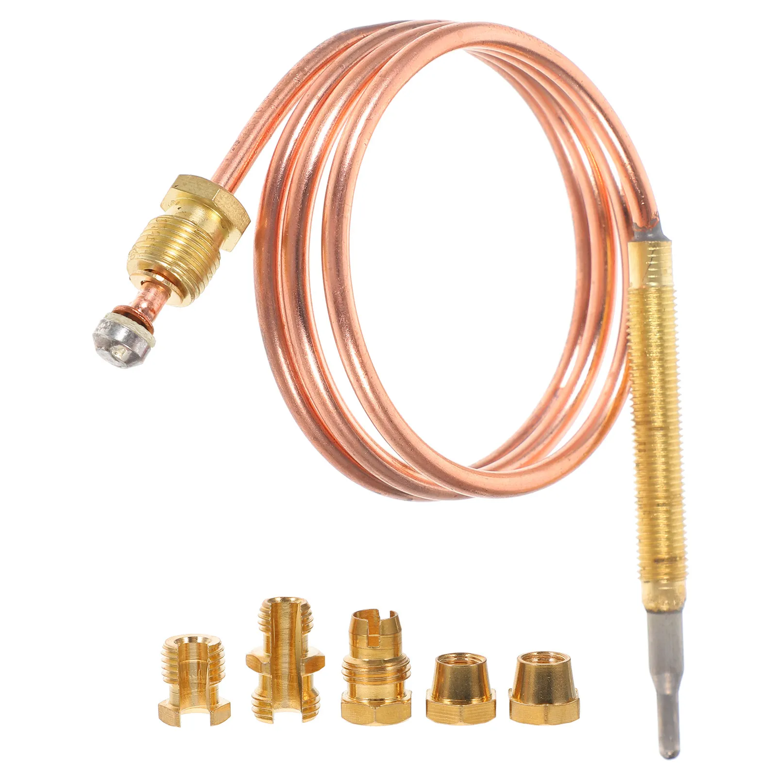 

Термопара для камина 600 мм, универсальная термопара для газового гриля, датчик для печи, запчасти для обогревателя, сменные детали для нагревателя