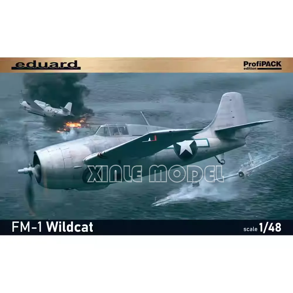 

Набор пластиковых сборных моделей самолетов Eduard 82204 FM-1 Wildcat ProfiPACK Edition 1/48