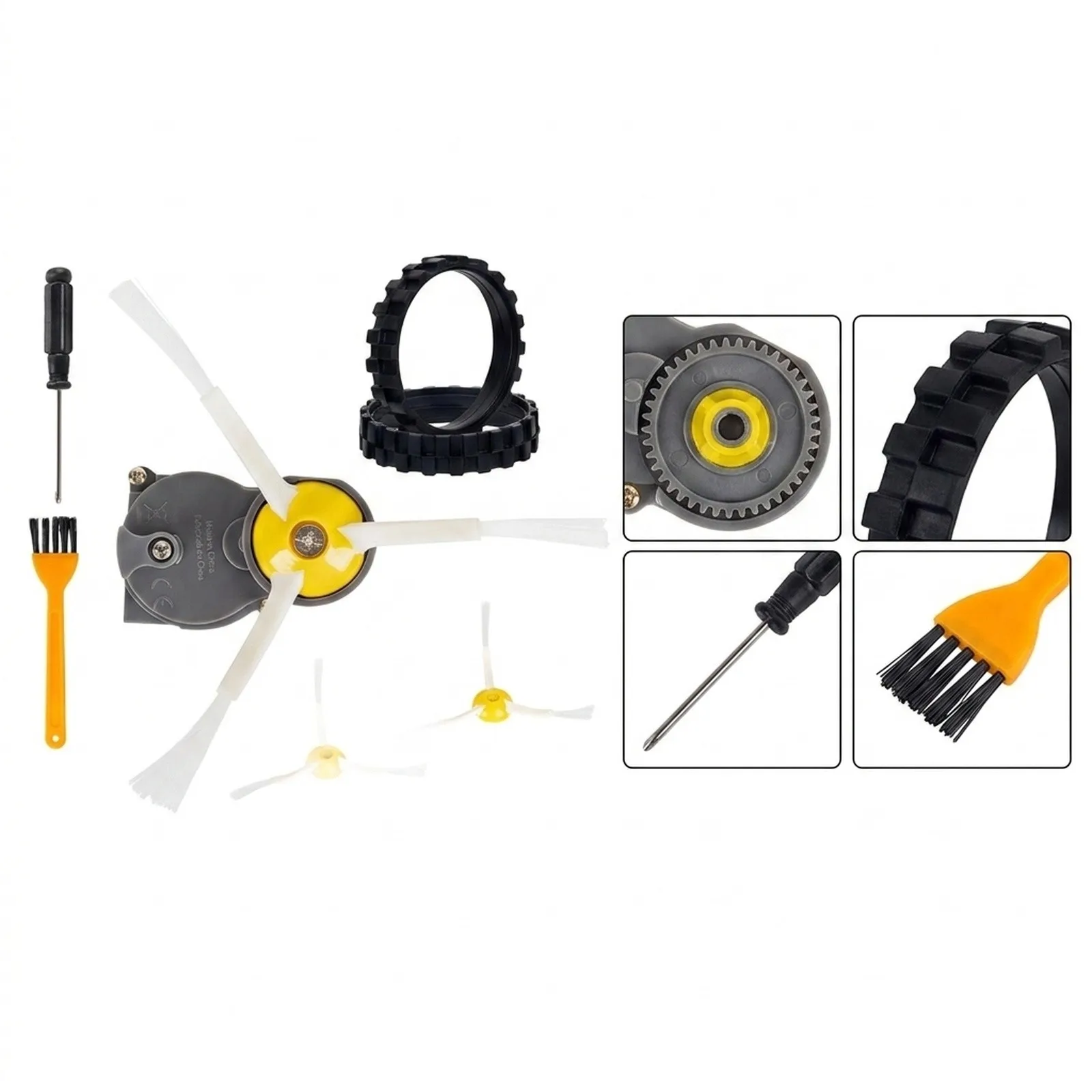 Vacuum Cleaner Parts Motor Module Kit Accessories Clean Brush For Roomba 500 for 600 for 700 for 800 for 900 for i3 I7 E6 for e5