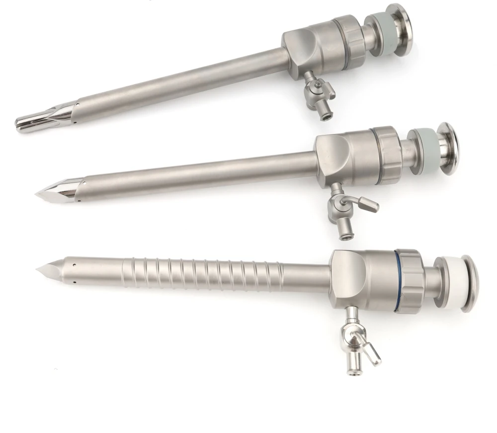 new Laparoscopic Reusable Trocar Magnetic Type 5mm 10mm 12mm Laparoscopy Surgery Trocar