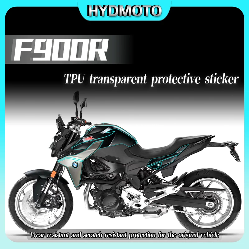 For BMW F900R body transparent protective film invisible car cover film full car sticker waterproof modification accessories