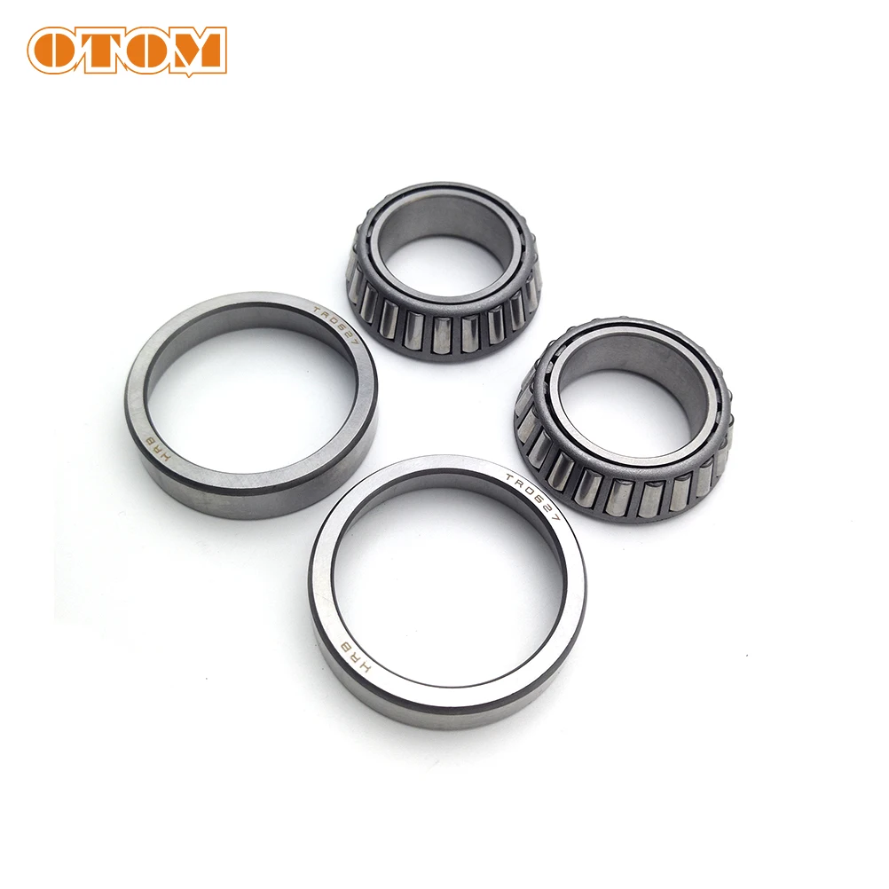 OTOM Steering Stem Bearings Set For HONDA CR125R CRF250R CRF450X CRF450RX Dirt Bike Directional Column Bearing Cub Steering Nuts