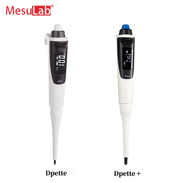 Mesulab Dpette Serie Lab Eenkanaals Pen Micro Automatische Digitale Elektronische Pipet