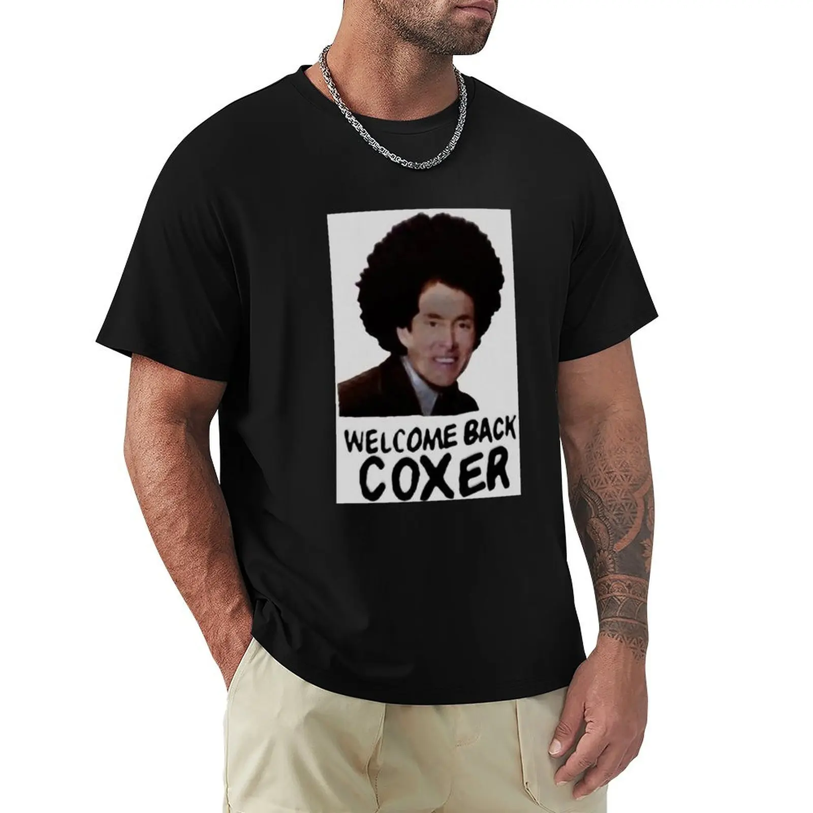 

Welcome Back Cox Coxer T-Shirt tops vintage funny shirt cotton summer tops shirts men