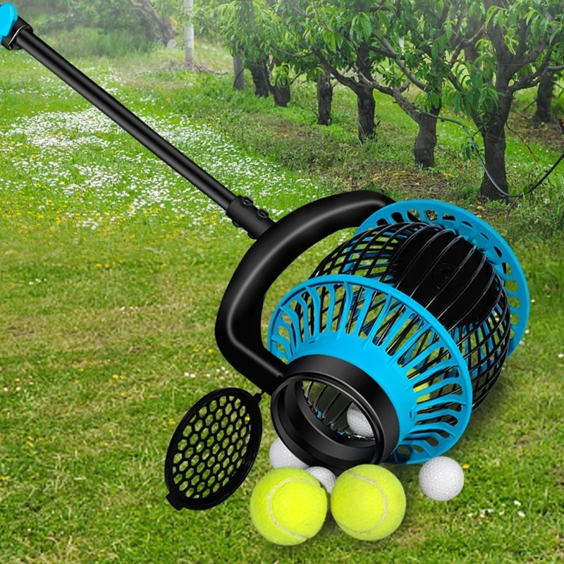 Retractable Nut Gatherer With Large Capacity Mesh Bag And Anti Slip Grip Outdoor Harvesting Tool M4YD