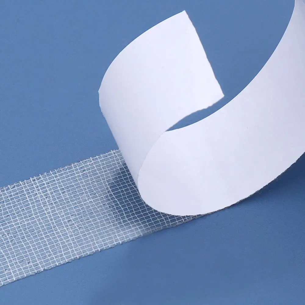 10Yards Non Woven Fabric Hot Melt Double Sided Tape No Sewing Required Fastener Bond Lining Garment Tape Household Repair