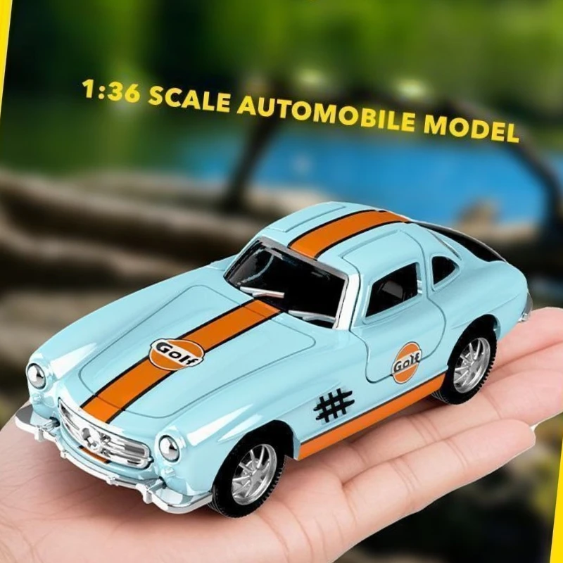 

Boxed 1:36 Vintage Mini Toy Car Pull Back Car Inertial Car, Child Boy Birthday Gift Collection