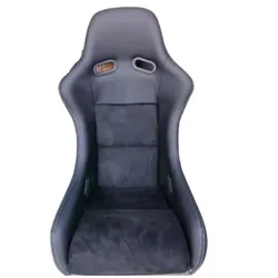 Customizable Color Material Rugged Carbon Fiber Glass Fiber Non-Adjustable Leather Racing Bucket Seat