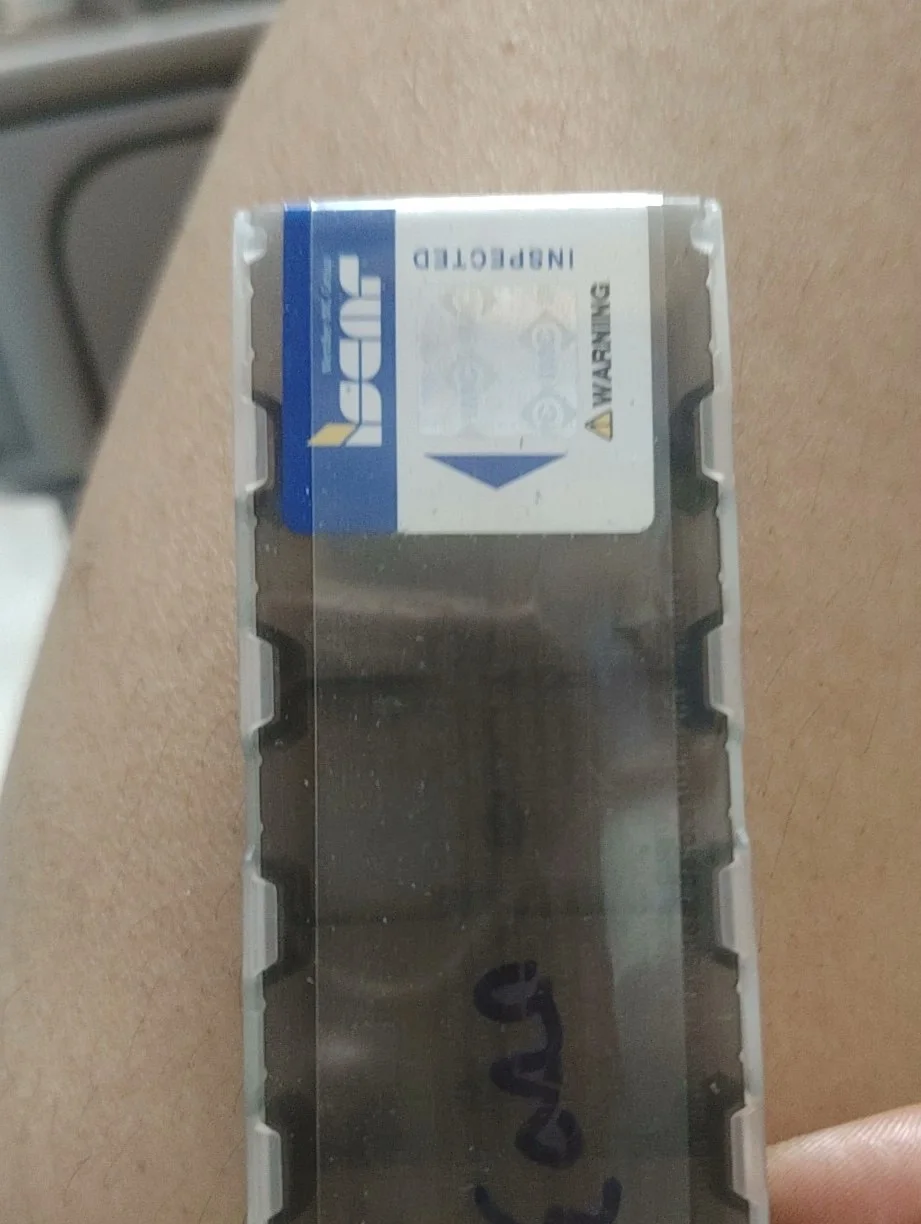 

Hard alloy cutting blades WBMT060101R IC908