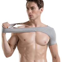 Knitted Compression Shoulder Brace Adjustable Breathable Shoulder Support Strap Durable Protection Shoulder Orthopedic Brace