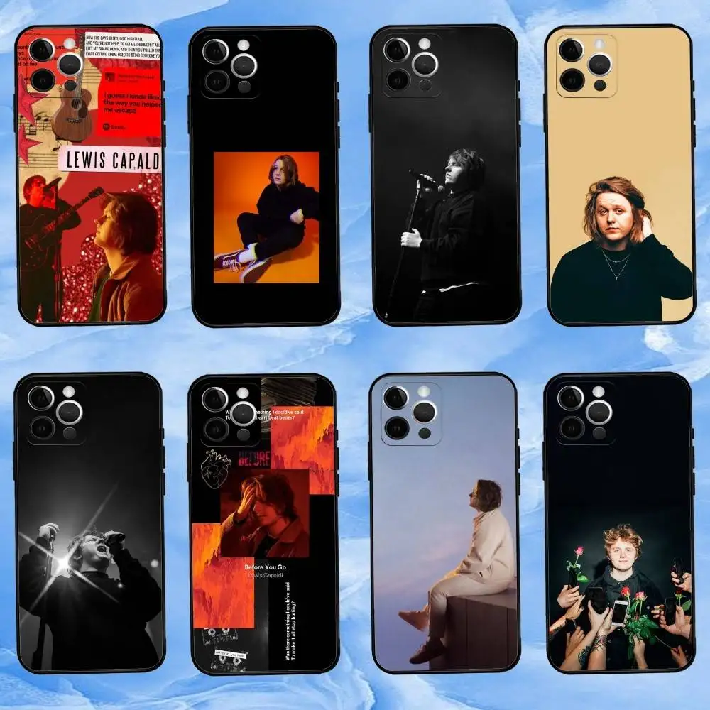 

S-Survive Lewis C-Capaldi Phone Case For iPhone 17,16,15,14,13,12,11 Plus,Pro Max,XS,Soft Silicone Black Cover