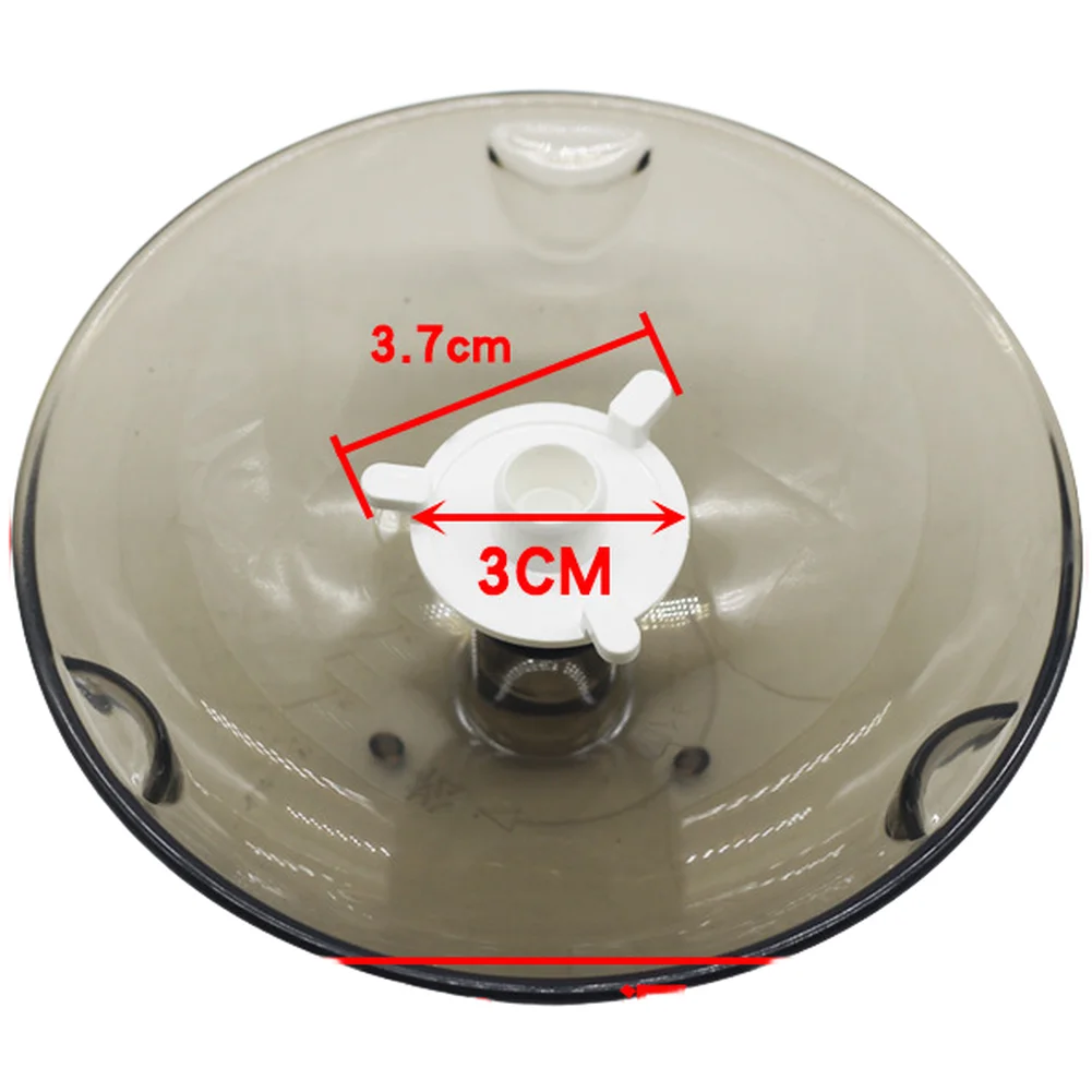 Oil Collection Tray PS Material for Range Hoods 12x12x3.5cm Transparent Cup Compatible with 6100 8005 8008 8329 9500 Series