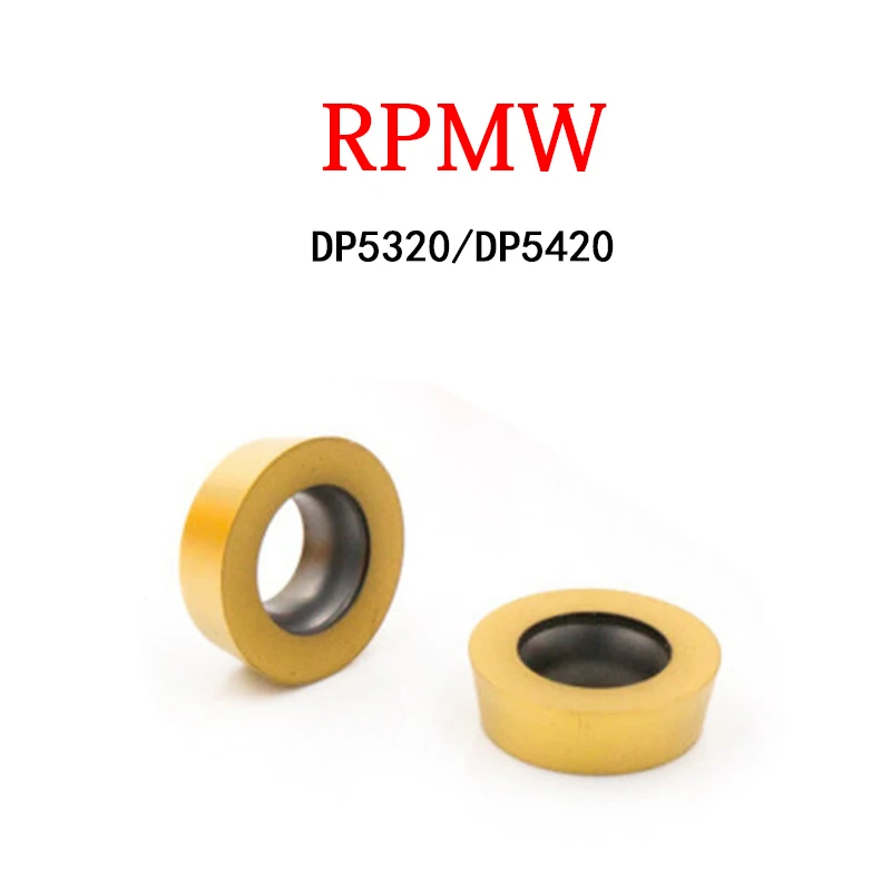 

Карбидные вставки RPMW RXMT RPMW1003MO RPMW1204 RXMT1604 MR M DC9800 DP5320 DP5420, держатель для станка с ЧПУ, высококачественные вставки
