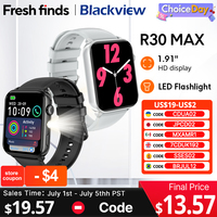 【World premiere】Blackview R30 Max Smartwatch 1.91\