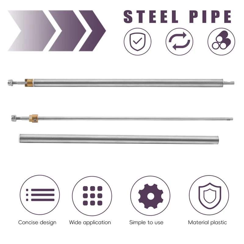 Części zamienne do łodzi RC Feilun FT012 2.4G bezszczotkowej, stal nierdzewna 3mm, wałek do łodzi YSUN-FT012-12