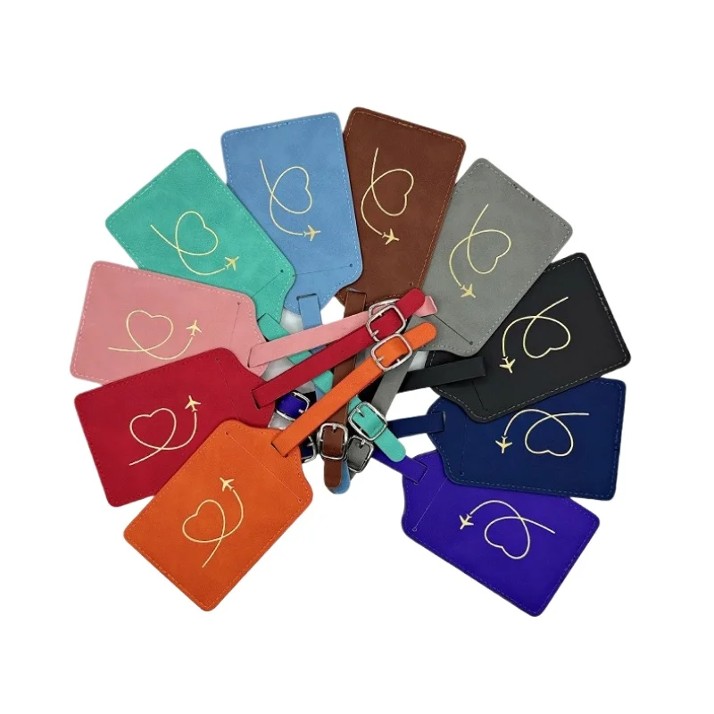 

Travel Accessories Women Men Creative PU Cute Luggage Tag Suitcase Tag Luggage Tags Name ID Address Lable Bag Tags Travel Tag