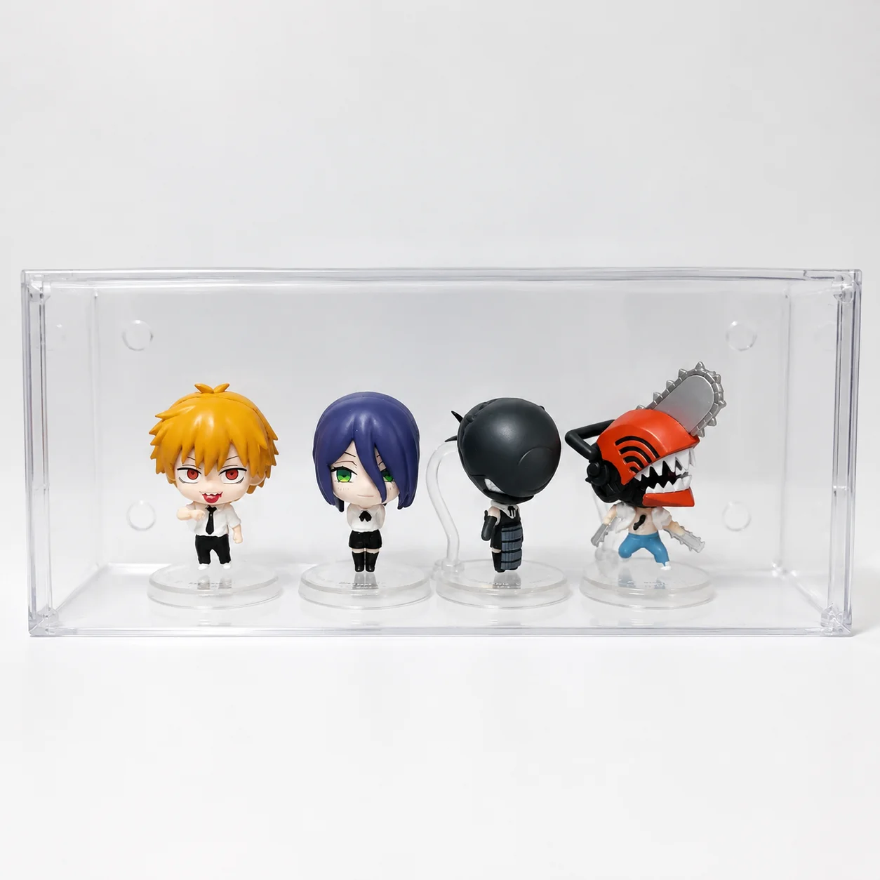 Original Capsule Toys Kawaii Chainsaw Man The Movie: Reze Arc Capsule Figure Collection Makima Beam Figures With Display Base view 5