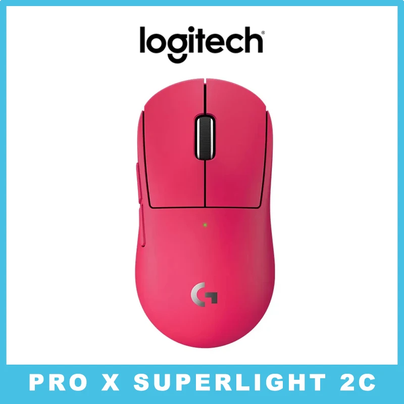 Logitech PRO X SUPERLIGHT 2c LIGHT SPEED Wireless Gaming Mouse, crafted by world-renowned esports players in collaboration