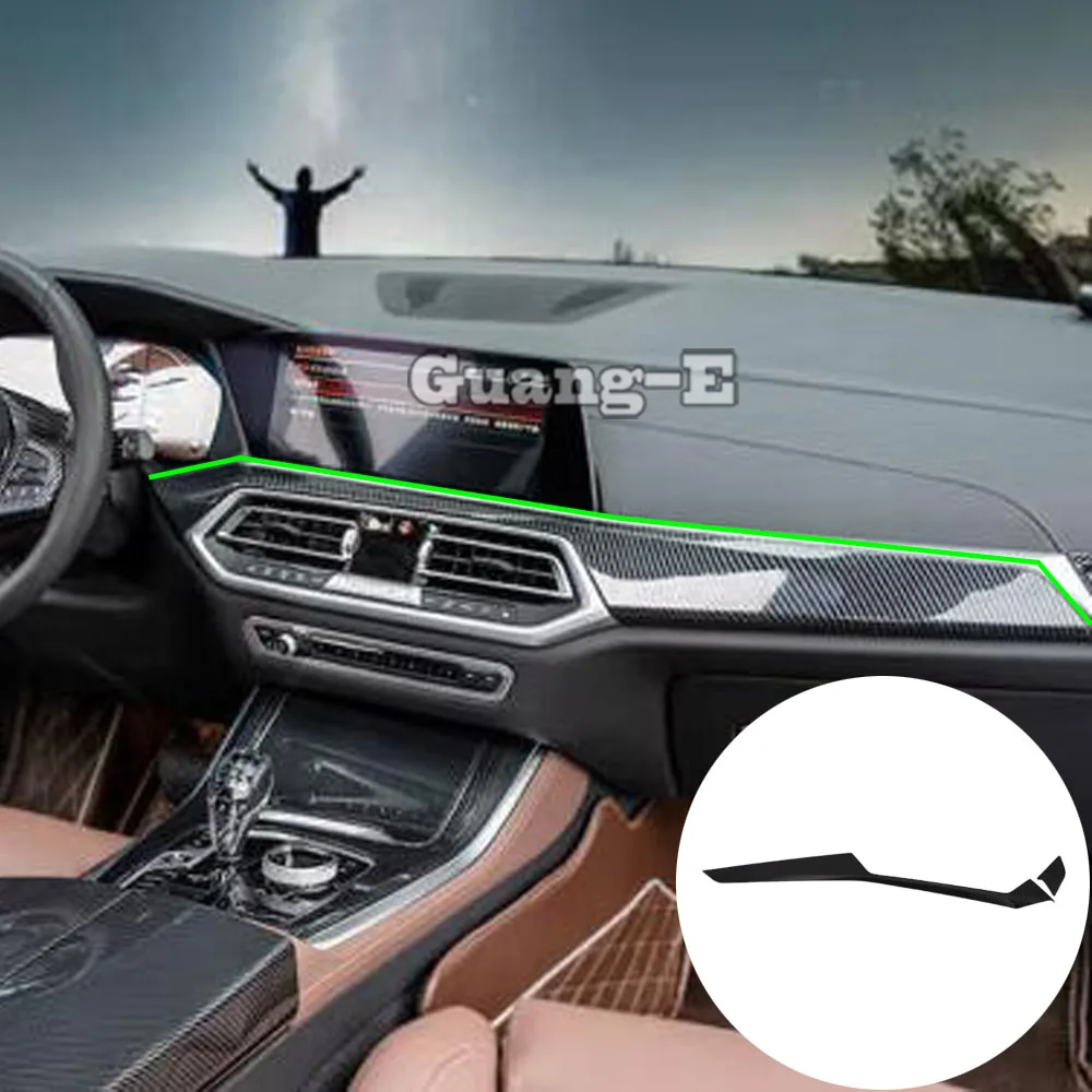 

Car Center Control Dashboard Cover For BMW X5 Xdrive G05 2019 2020 2021 2022 2023 Decoration Trim Frame Interior Accessories