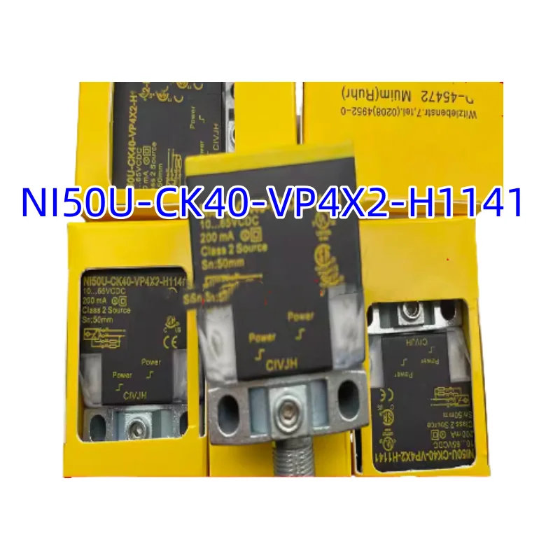 

New Original Genuine Proximity Switches NI50U-CK40-VP4X2-H1141 NI50-CP80-FZ3X2 NI50-CP80-FDZ30X2 NI50-CP80-VN4X2