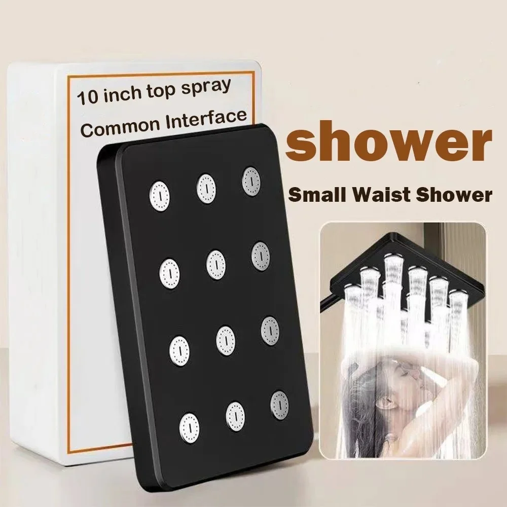Bathroom 10inch Large Shower Head Universal Large Shower Head Pressurized Anti-blockin Shower Head High Pressure Showerhead