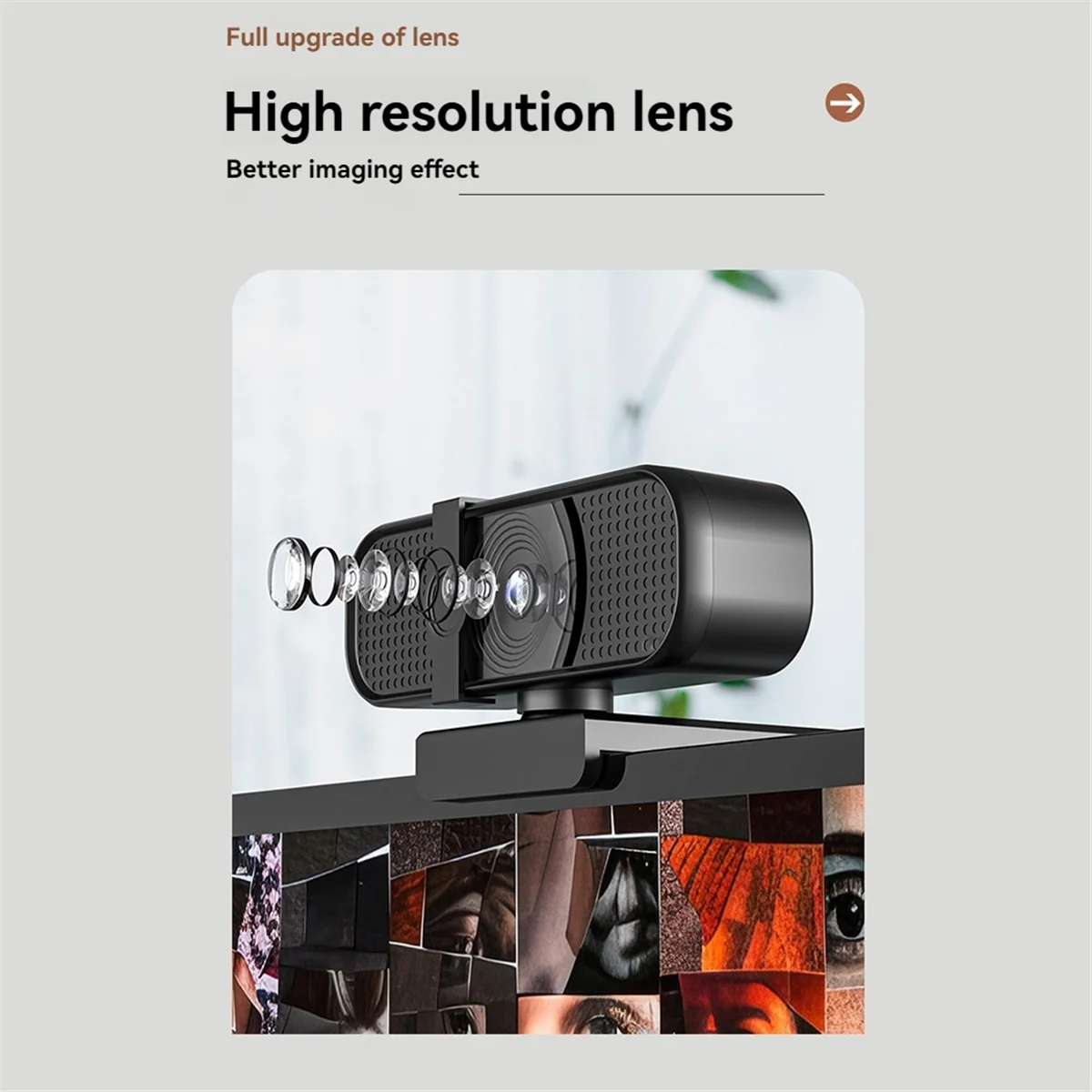 

HOT SALE 2K High Definition Computer Camera Network Live Broadcast High Definition Video Conference USB Camera