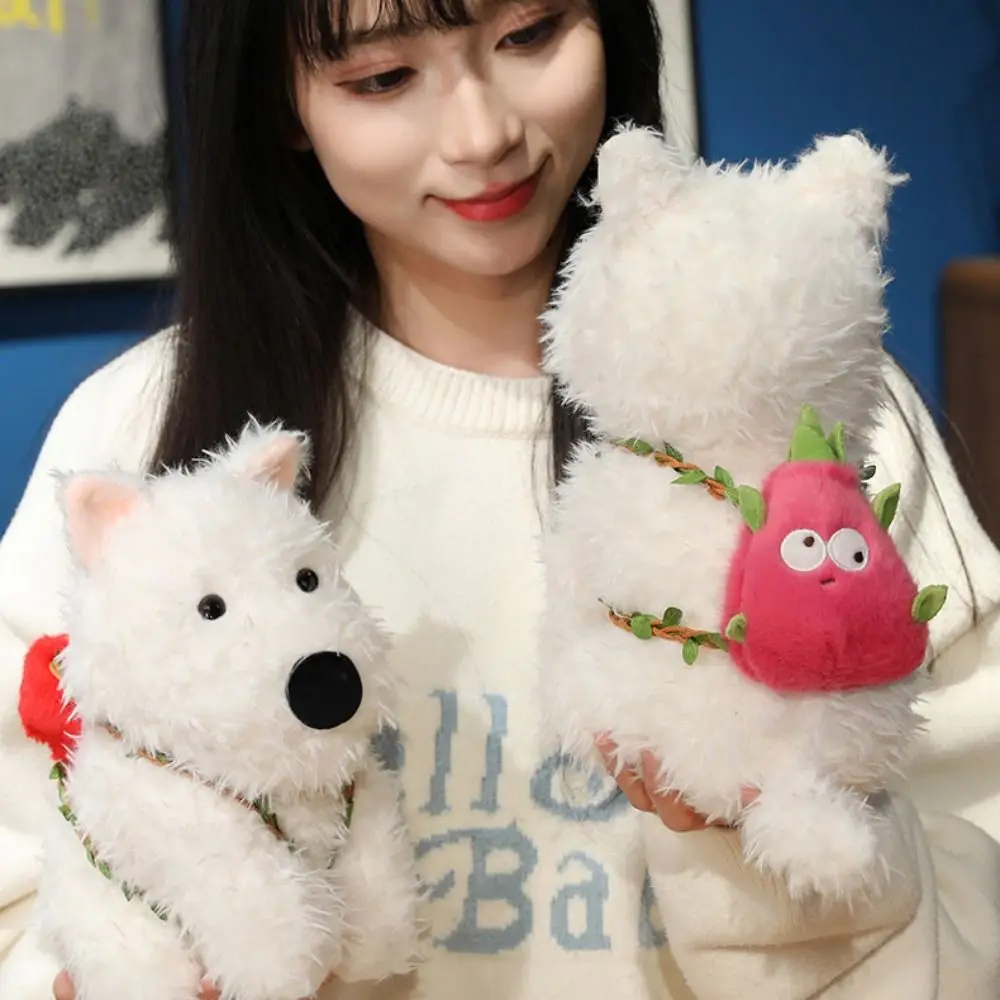 

Accompany Puppy West Highland Dog Toys Stuffed Cute Dog Lovely Soft West Highland Dog