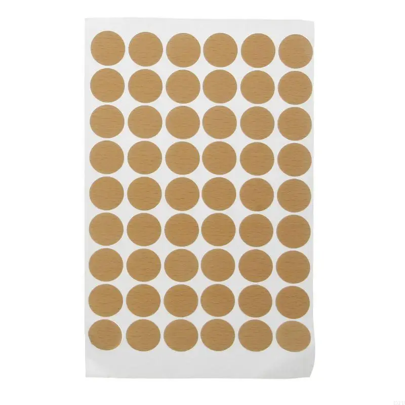 4xfd 54 PCS خزانة خزانة ملصقات ثقب المسمار